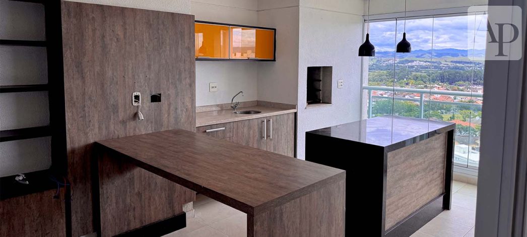 Varanda Gourmet - apto. no Condomínio Helbor Belvedere